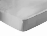 KLARA Prześcieradło Jedwabne Z Gumką 200x220 Szare 6