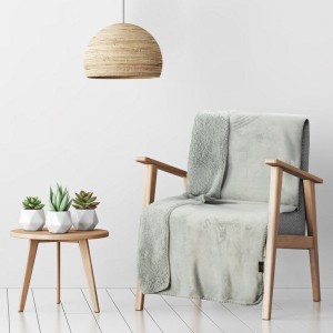 Eurofirany KOC TEDY 70 X 160 CM SREBRNY