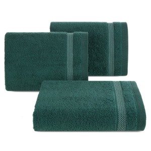 Eurofirany RĘCZNIK RIKI (07) 50 X 90 CM CIEMNOZIELONY