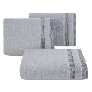 Eurofirany RĘCZNIK RIKI (03) 50 X 90 CM SREBRNY