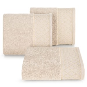 Eurofirany RĘCZNIK LAYLA (03) 30 X 50 CM BEŻOWY