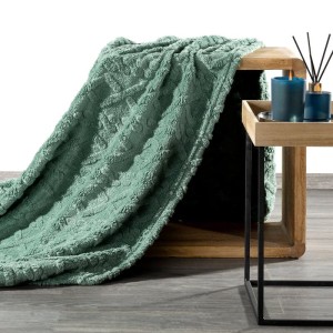 Eurofirany KOC D91 WARKOCZ 200 X 220 CM MIĘTOWY