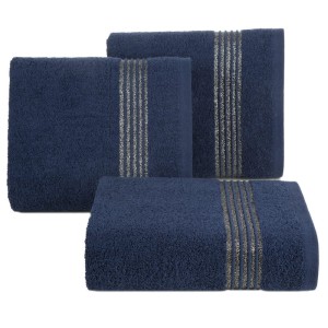 Eurofirany RĘCZNIK LILA (10) 50 X 90 CM GRANATOWY