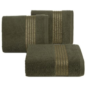 Eurofirany RĘCZNIK LILA (07) 50 X 90 CM OLIWKOWY