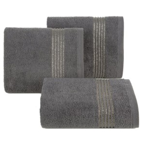 Eurofirany RĘCZNIK LILA (05) 30 X 50 CM GRAFITOWY