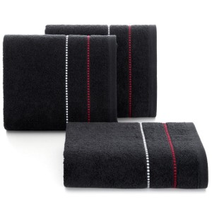 Eurofirany RĘCZNIK SUZI (06) 30 X 50 CM CZARNY