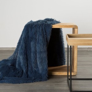 Eurofirany KOC D91 TIFANY 1 70 X 160 CM GRANATOWY