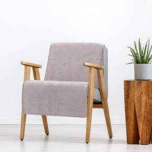 Eurofirany NARZUTA SOFIA 70X160 CM PUDROWY Rӯ