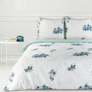 Eurofirany KOMPLET POŚCIELI SATYNOWEJ SPRING 16 220 X 200 CM BIAŁY