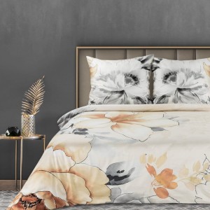 Eurofirany KOMPLET POŚCIELI SATYNOWEJ PREMIUM19 220 X 200 CM BIAŁY