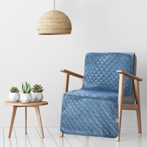 Eurofirany NARZUTA D91 LUIZ 5 70 X 160 CM NIEBIESKI