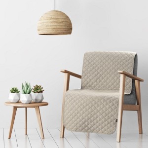 Eurofirany NARZUTA LEN 1 70 X 160 CM BEŻOWY