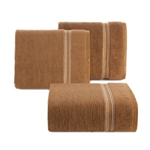 Eurofirany RĘCZNIK FILON (13) 30 X 50 CM BRĄZOWY