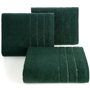 Eurofirany RĘCZNIK DALI (09) 50 X 90 CM CIEMNOZIELONY