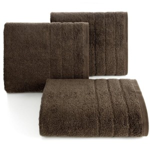 Eurofirany RĘCZNIK DALI (08) 30 X 50 CM CIEMNOBRĄZOWY