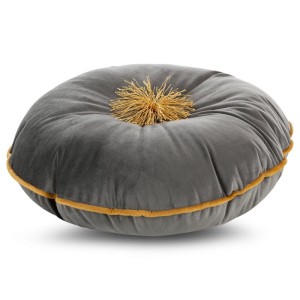 Eurofirany POSZEWKA VELVET O 40 CM STALOWY