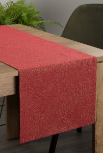 Eurofirany OBRUS DASHER 40X140 CM CZERWONY