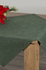 Eurofirany OBRUS LISE 85 X 85 CM ZIELONY
