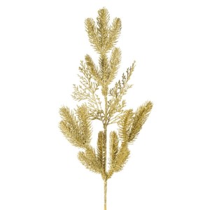 Eurofirany GAŁĄZKA ŚWIĄTECZNA DEKORACYJNA 75 50X20 CM ZŁOTY