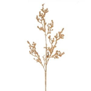 Eurofirany GAŁĄZKA ŚWIĄTECZNA DEKORACYJNA 82 50X20 CM SZAMPAŃSKI