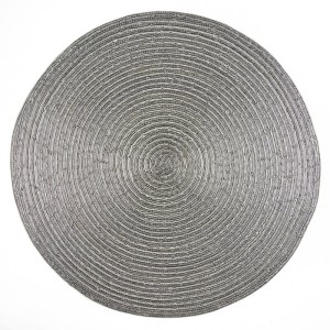 Eurofirany PODKŁADKA IVA (FI) 38 CM SREBRNY