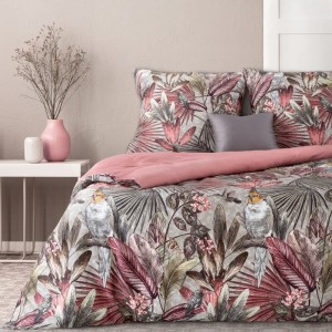 Eurofirany KOMPLET POŚCIELI W PUDEŁKU MEG 160 X 200 CM SZARY