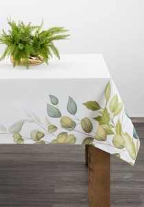 Eurofirany OBRUS NATU 6 140 X 300 CM BIAŁY
