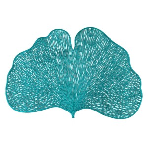 Eurofirany PODKŁADKA GINKO 30X45 CM TURKUSOWY