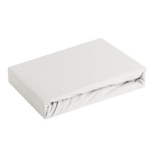 Eurofirany PRZEŚCIERADŁO JERSEY1 160X200 CM WYS 25 CM JASNOSZARY