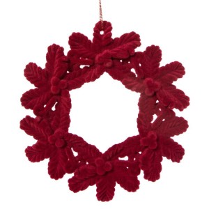 Eurofirany OZDOBA ŚWIĄTECZNA PL 79 11 CM BORDOWY