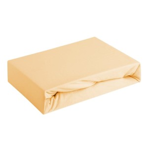 Eurofirany PRZEŚCIERADŁO JERSEY1 220 X 200 CM WYS 25 CM POMARAŃCZOWY