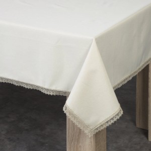 Eurofirany OBRUS DEKORACYJNY 150 X 300 CM KREMOWY