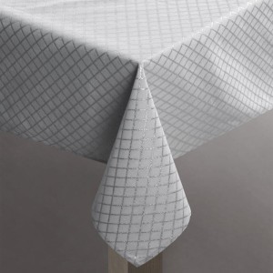 Eurofirany OBRUS ARANA 140X180 CM SREBRNY