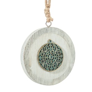 Eurofirany OZDOBA ŚWIĄTECZNA KELLY 01 9 CM BIAŁY