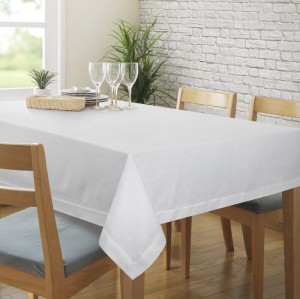 Eurofirany OBRUS KELSI 140 X 180 CM BIAŁY