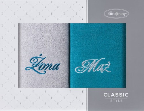 Eurofirany KOMPLET RĘCZNIKÓW MĄŻ ŻONA