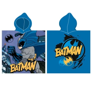 Darymex Ręcznik bawełniany ponczo z kapturem 50x115 Batman