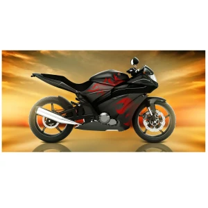 Darymex Ręcznik bawełniany 70x140 Motocykl