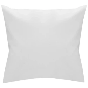Darymex Poszewka hotelowa na zakładkę GŁADKA biała 40x40