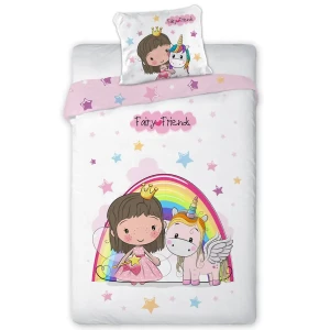 Darymex Pościel bawełna 140x200+1p70x90 Wróżka