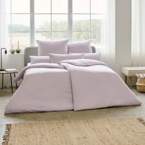 Estella Pościel Mako-Jersey TAKOMA 6873/070 Rosenholz 155x200