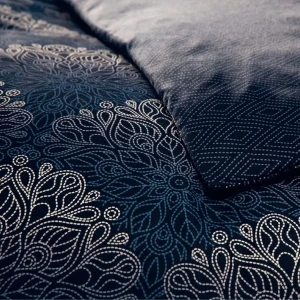 Estella Pościel Bio Bawełna AZAMOR 3404/606 Indigo 200x220