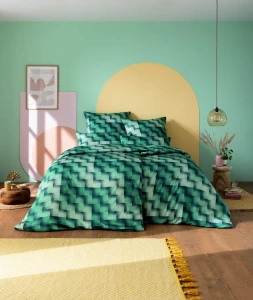 Estella Pościel Satynowa Premium JENDRIK 2167/050 Petrol 135x200