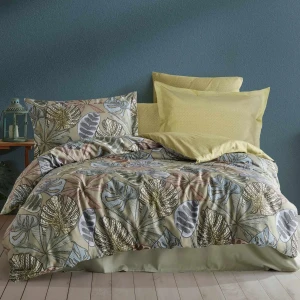 Darymex Pościel satyna bawełniana  GRETA GREEN 220x200 LUXURY PREMIUM