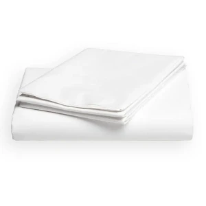 Darymex Prześcieradło hotelowe białe GŁADKIE 160x280