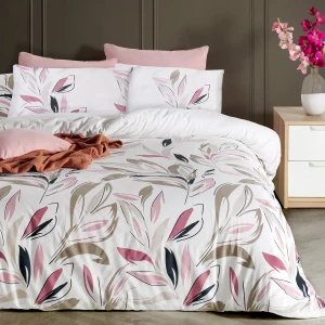 Darymex Pościel bawełniana DALIA PINK 200x220 COTTONLOVE EXCLUSIVE