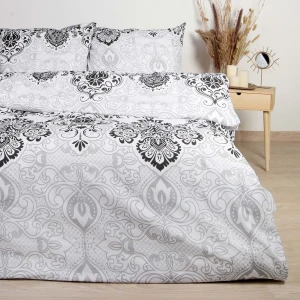 Darymex Pościel bawełniana LUXURY GREY 160x200 COTTONLOVE EXCLUSIVE