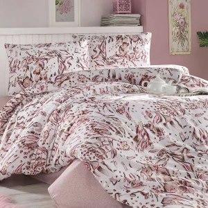 Darymex Pościel bawełniana TAVRA PINK 180x200 COTTONLOVE EXCLUSIVE