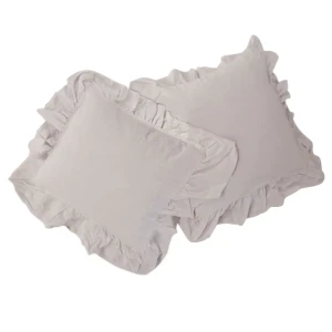 Darymex Poszewka bawełniana komplet NATURAL CREAM 2x40x40 STONEWASHED