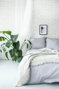 Estella Pościel Satynowa Premium SMOOTH 2910/915 Platin 155x200